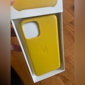 iPhone 11 Pro Max Leather Case - Meyer Lemon